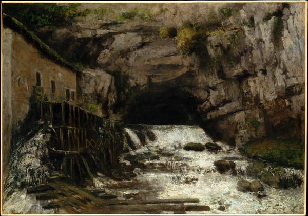 The Source of the Loue - Gustave Courbet (1864)