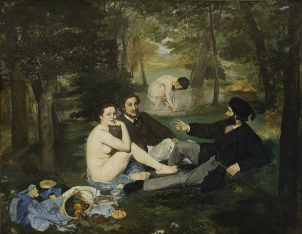 Le Déjeuner sur l'herbe (Luncheon on the Grass) - Édouard Manet (1863)