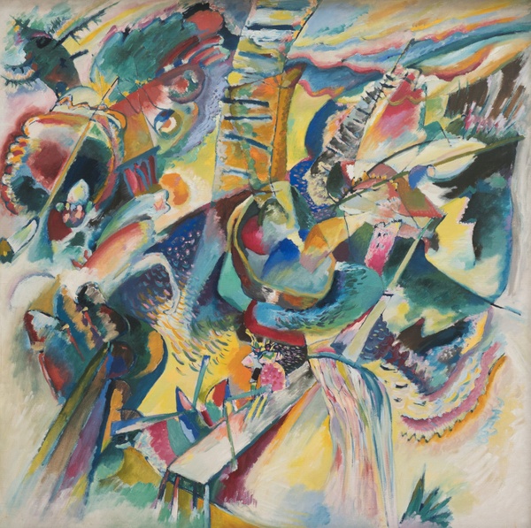 Improvisation Gorge - Wassily Kandinsky (1914)