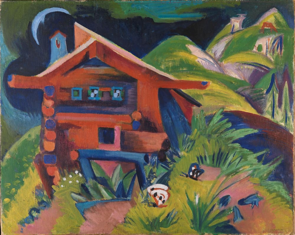 Alphütte - Ernst Ludwig Kirchner