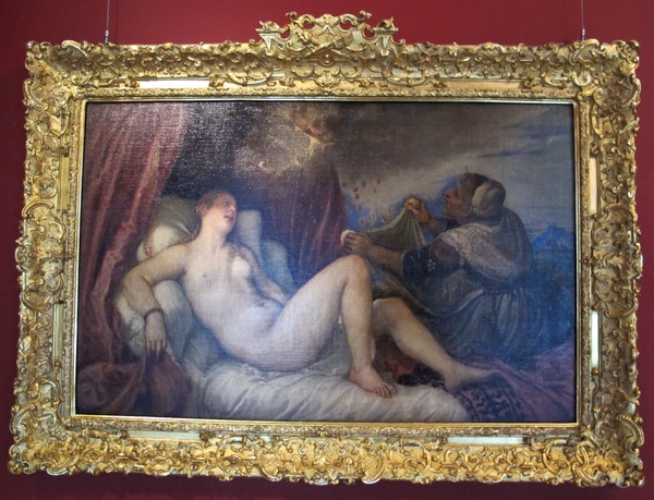 Danaë - Titian (1554)