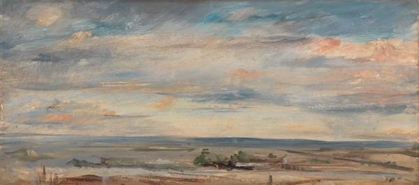Cloud Study, Early Morning, Looking East from Hampstead - John Constable (1821)