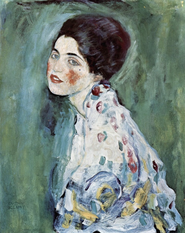 Portrait of a Lady - Gustav Klimt (1916–1917)