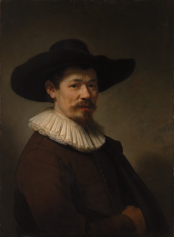 Portrait of Herman Doomer - Rembrandt van Rijn (1640)
