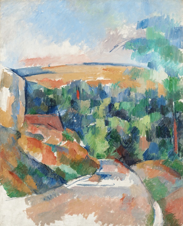 The Bend in the Road - Paul Cézanne (ca. 1900–1906)