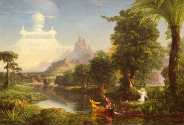 The Voyage of Life (Ages of Life) - Thomas Cole (1842)