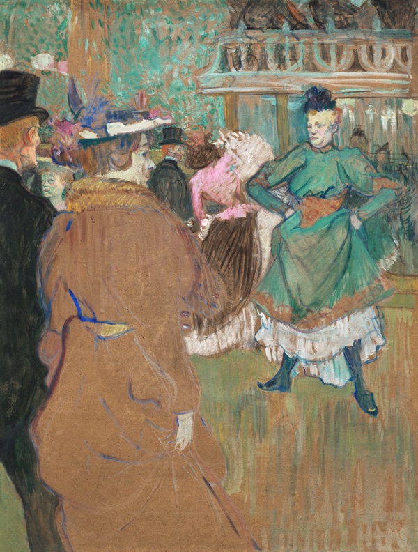 Quadrille at the Moulin Rouge - Henri de Toulouse-Lautrec (1892)