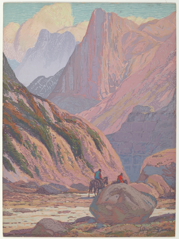 The Canyon Gateway, Arizona - Fred Grayson Sayre