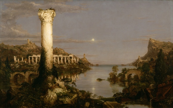 The Course of Empire: Desolation - Thomas Cole (1836)