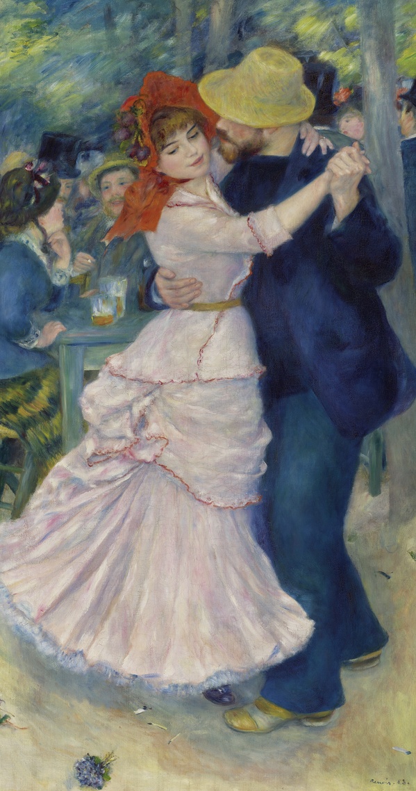Dance at Bougival - Pierre-Auguste Renoir (1883)