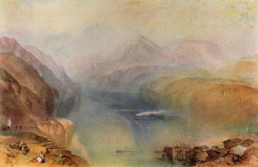 Lake Lucerne (Der Vierwaldstätter See) - J.M.W. Turner (1841)