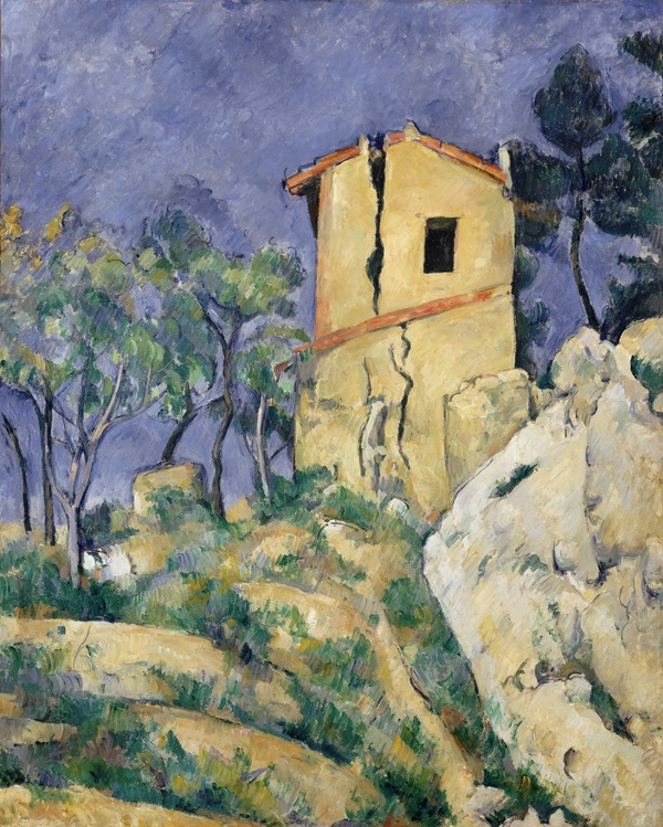 The House with the Cracked Walls - Paul Cézanne (1892–1894)