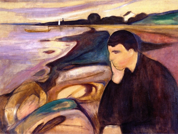 Melancholy - Edvard Munch (1894)