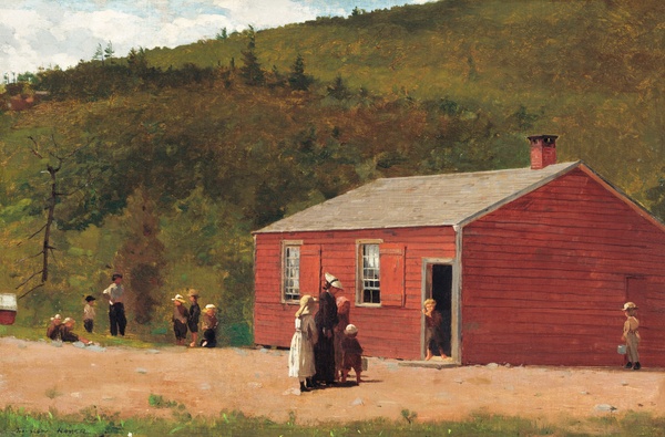 School Time - Winslow Homer (c. 1874)