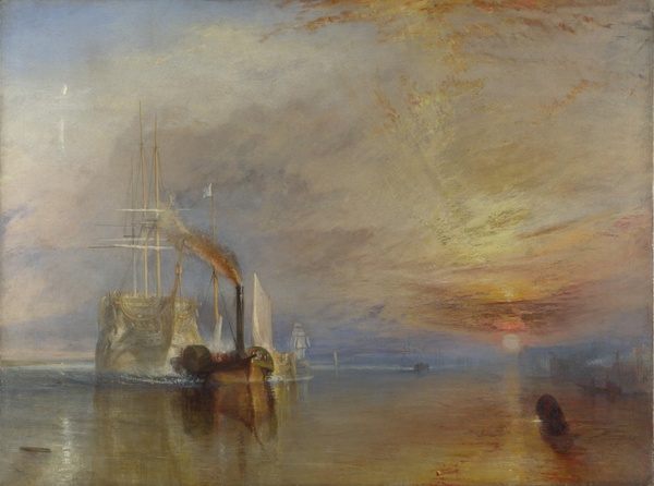 The Fighting Temeraire tugged to her last Berth to be broken up - J.M.W. Turner (1839)