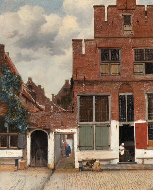 The Little Street (Het Straatje) - Johannes Vermeer (1658)