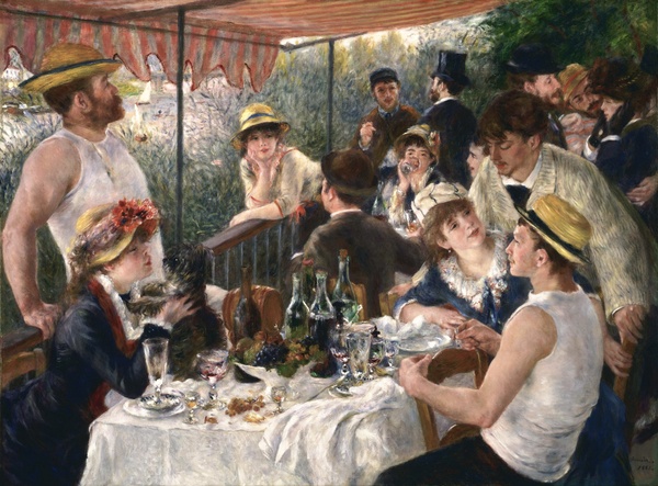 Luncheon of the Boating Party - Pierre-Auguste Renoir (1880–1881)