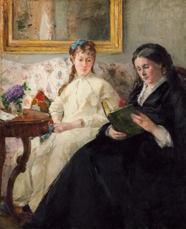 The Mother and Sister of the Artist - Berthe Morisot (1869/1870)