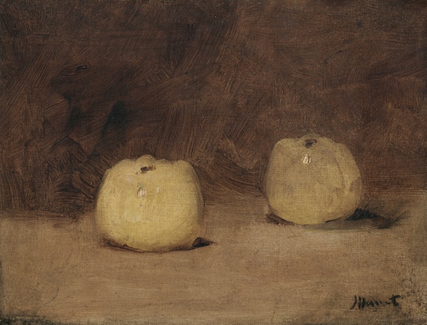 Still Life with Two Apples - Édouard Manet (ca. 1880)