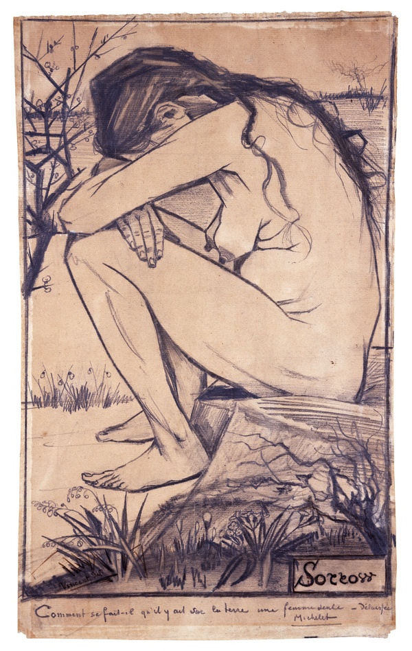 Sorrow - Vincent van Gogh (1882)