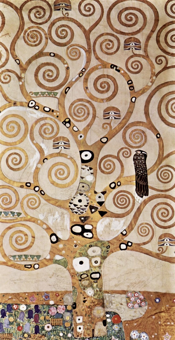 The Tree of Life, Stoclet Frieze (L'Arbre de Vie) - Gustav Klimt (1905–1909)