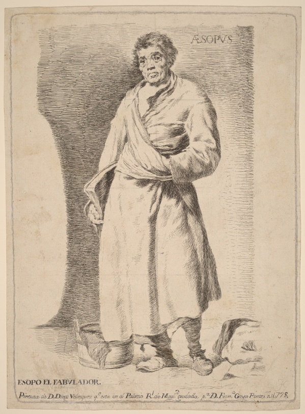 Aesopvs (Aesop) - Francisco Goya (1778)