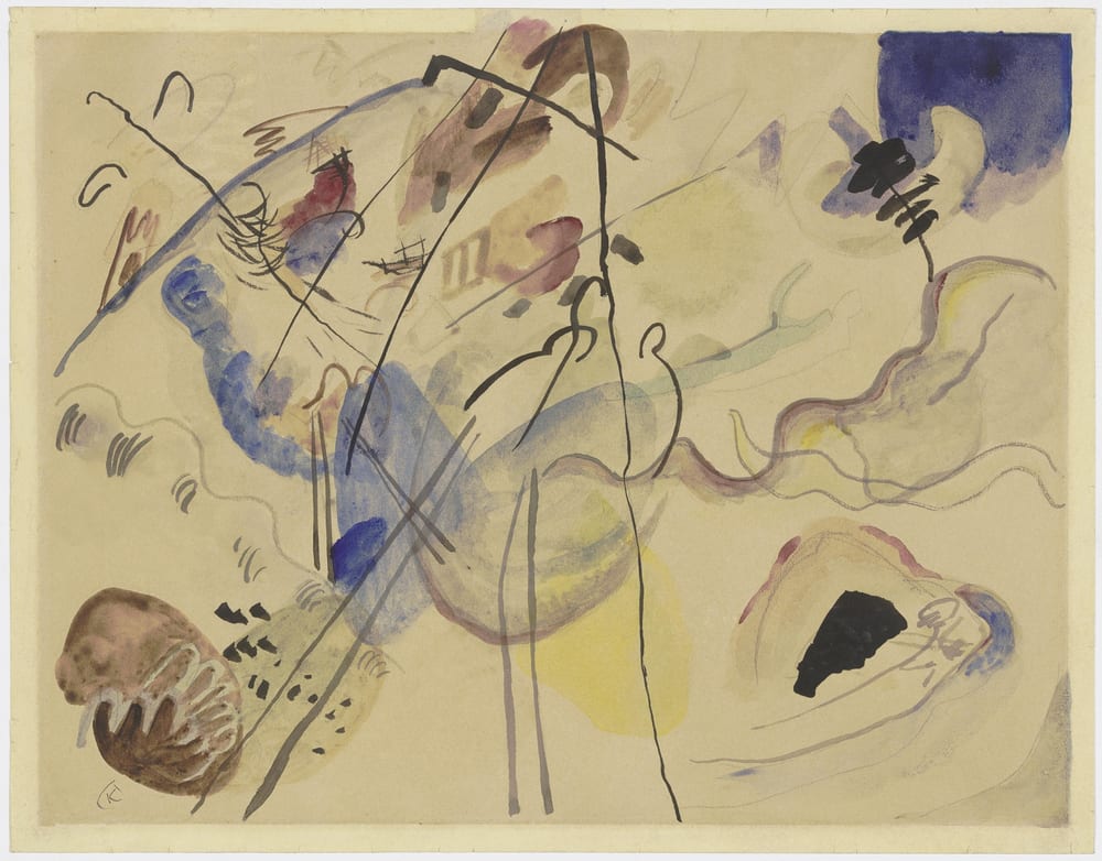 Untitled (Improvisation) - Wassily Kandinsky (1911–1912)