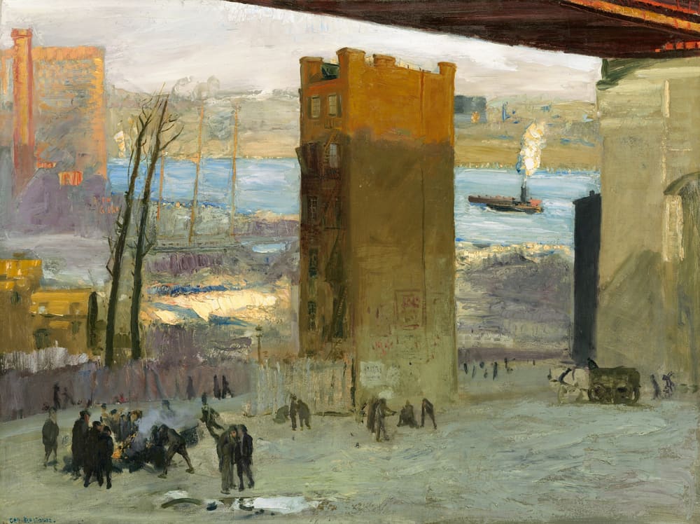 The Lone Tenement - George Bellows (1909)