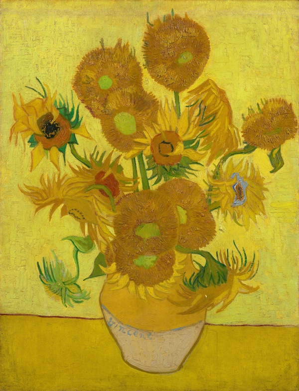 Sunflowers - Vincent van Gogh (1889)