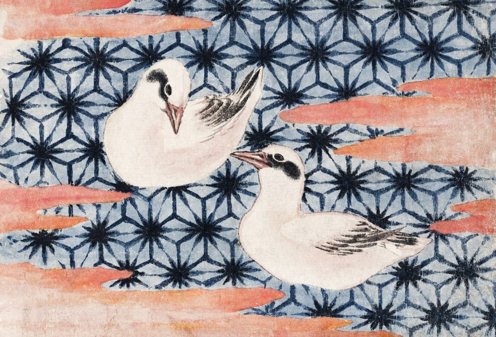 Birds, Album of Sketches (Hokusai Manga) - Katsushika Hokusai (1814)