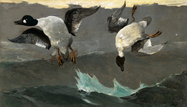 Right and Left - Winslow Homer (1909)