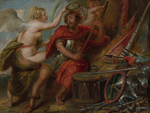 The Apotheosis of the Hero - Follower of Peter Paul Rubens (c. 1635)