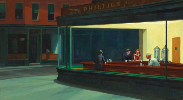 Nighthawks - Edward Hopper (1942)