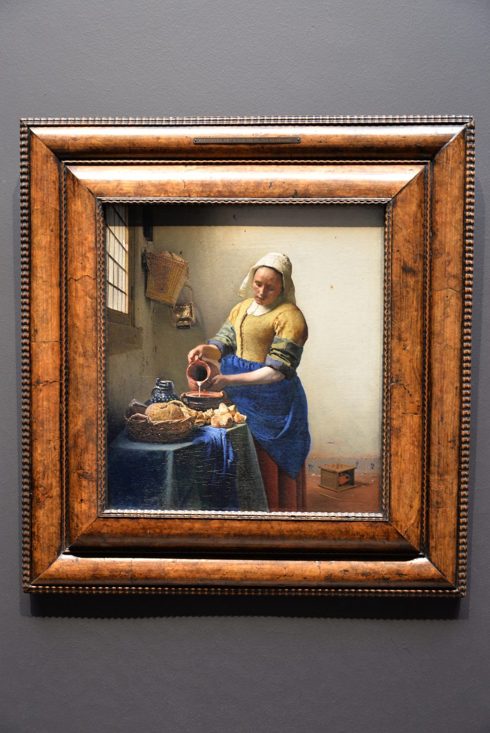 The Milkmaid - Johannes Vermeer (c. 1657–1658)