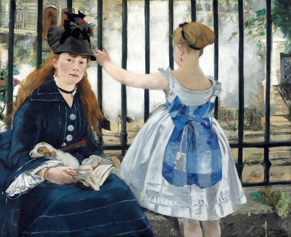 Le Chemin de fer (The Railway) - Édouard Manet (1873)