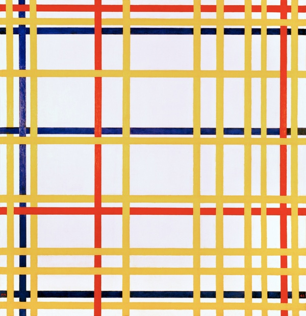 New York City - Piet Mondrian (1942)