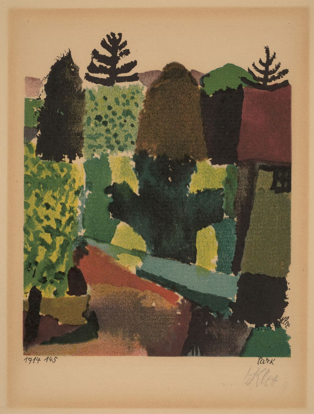 Park - Paul Klee (1920)