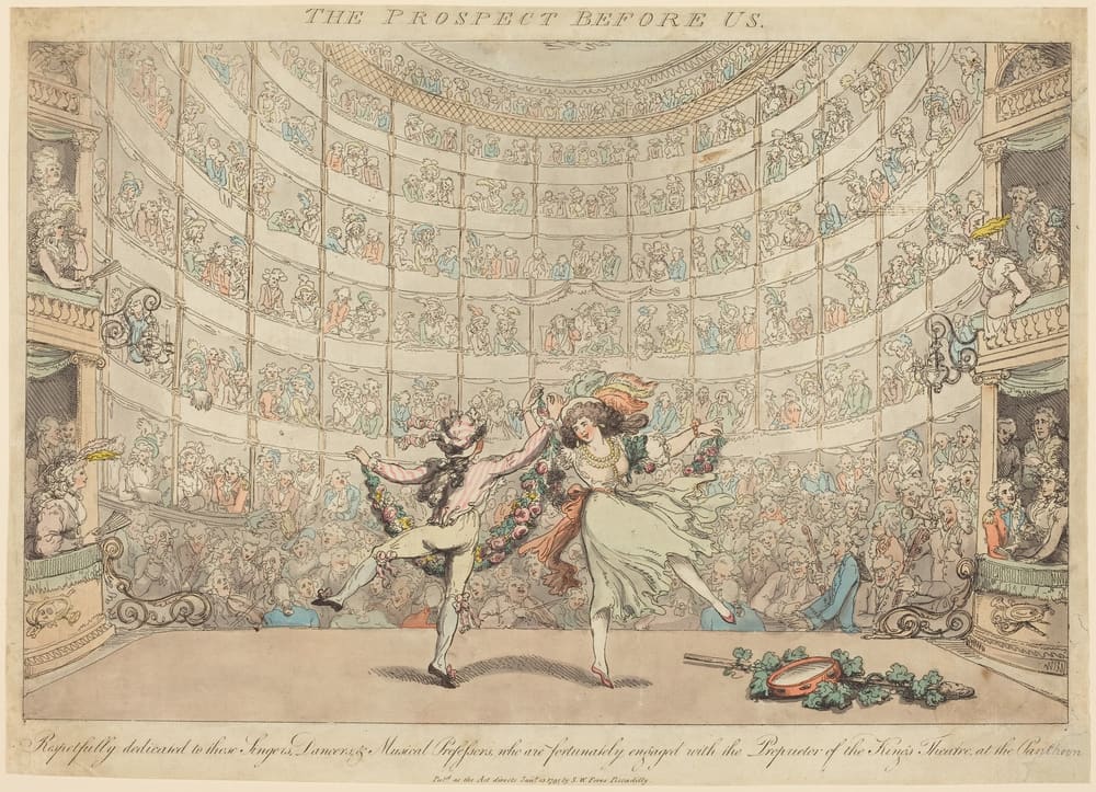 The Prospect before us, No. 2 - Thomas Rowlandson (1788)