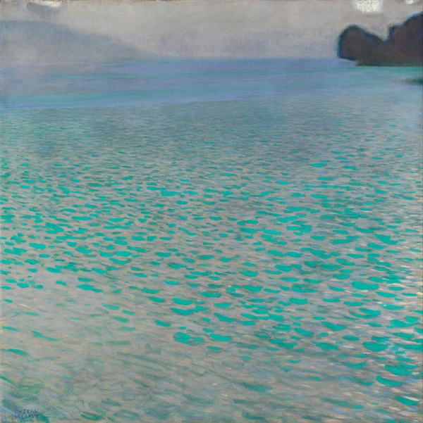 Attersee (On Lake Attersee) - Gustav Klimt (1900)