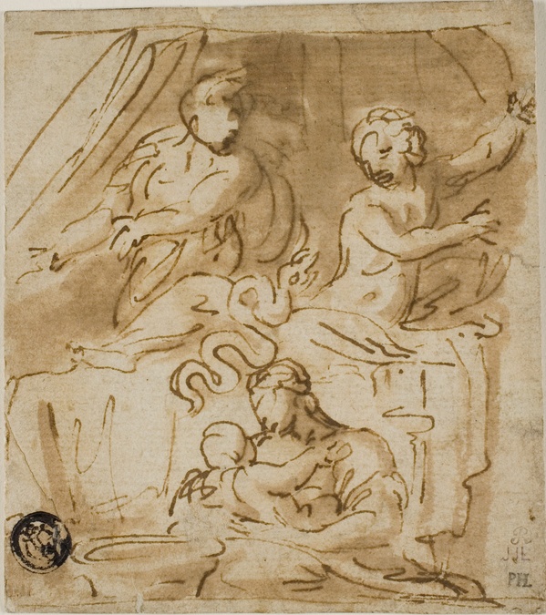 Birth of Alexander - Polidoro da Caravaggio (date unknown)