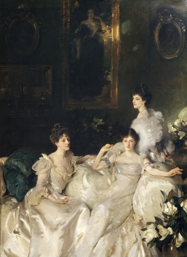 The Wyndham Sisters: Lady Elcho, Mrs. Adeane, and Mrs. Tennant - John Singer Sargent (1899)