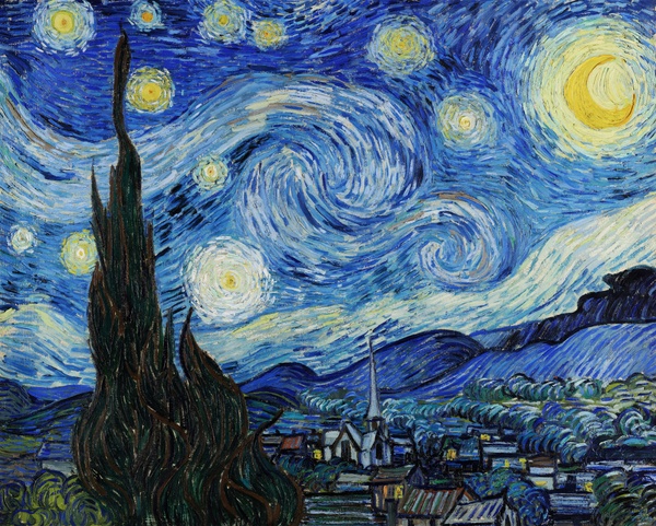 The Starry Night - Vincent van Gogh (1889)