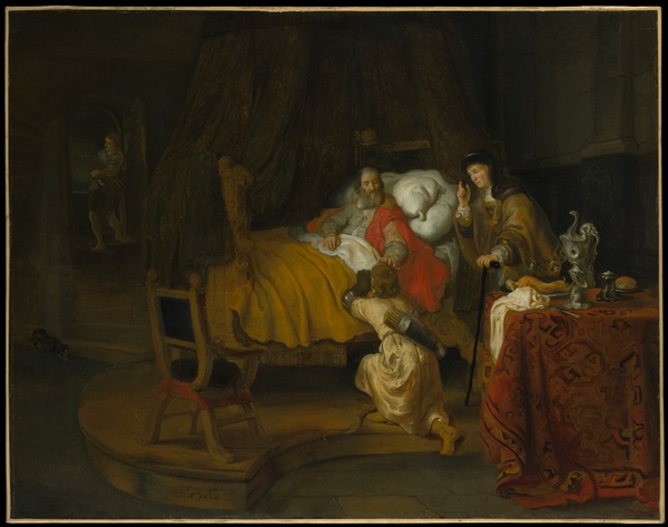 Isaac Blessing Jacob - Gerbrand van den Eeckhout (1642)
