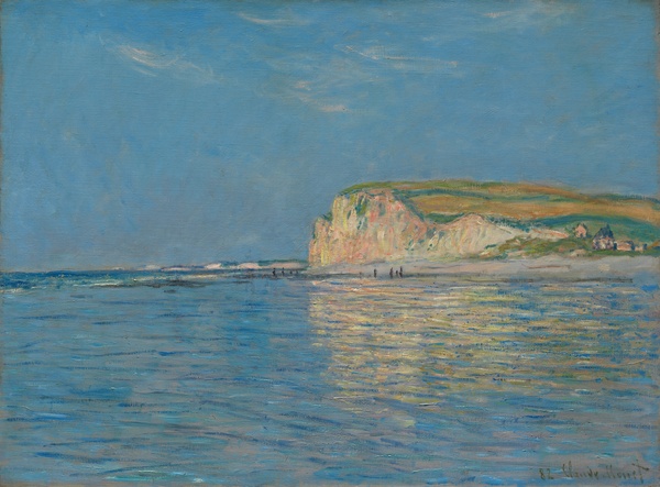 Low Tide at Pourville, near Dieppe - Claude Monet (1882)