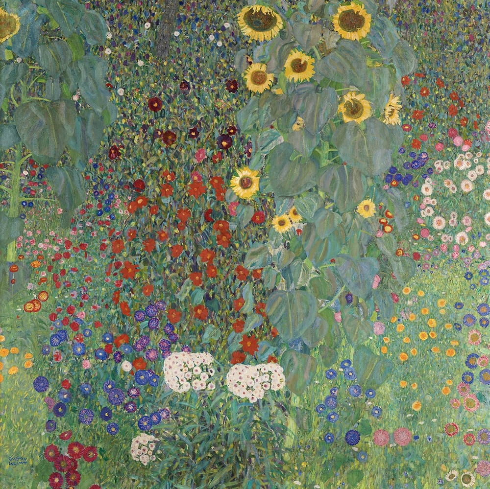 Farm Garden (Bauerngarten) - Gustav Klimt (1907)