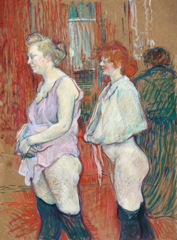 Rue des Moulins, 1894 - Henri de Toulouse-Lautrec (1894)