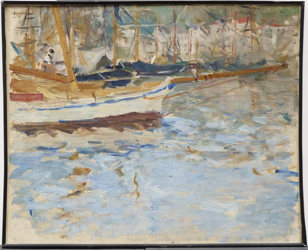 The Port of Nice - Berthe Morisot (1882)