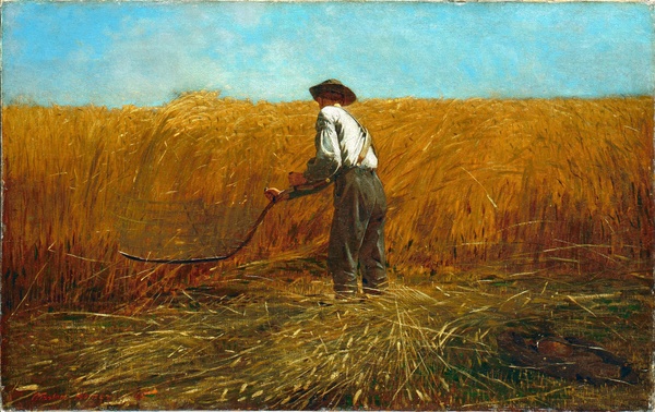 The Veteran in a New Field - Winslow Homer (1865)