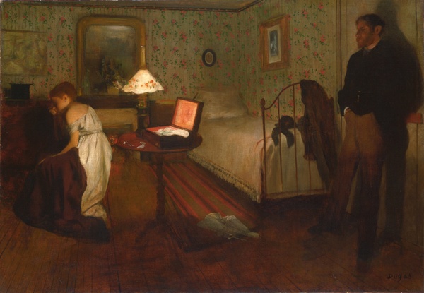 Interior - Edgar Degas (1869)