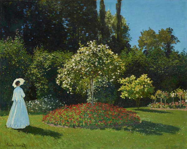 The Artist's Garden at Giverny - Claude Monet (1900)